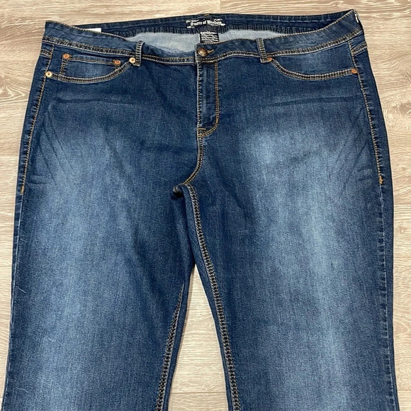 Torrid Source of Wisdom Slim Boot Denim Stretch Jeans 30 - Picture 2 of 14